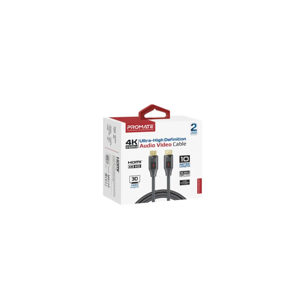Promate ProLink4K60-10M HDMI Cable Price in Jordan Promate ProLink4K60-10M HDMI Cable - Buy Online in Jordan | OfficeJo