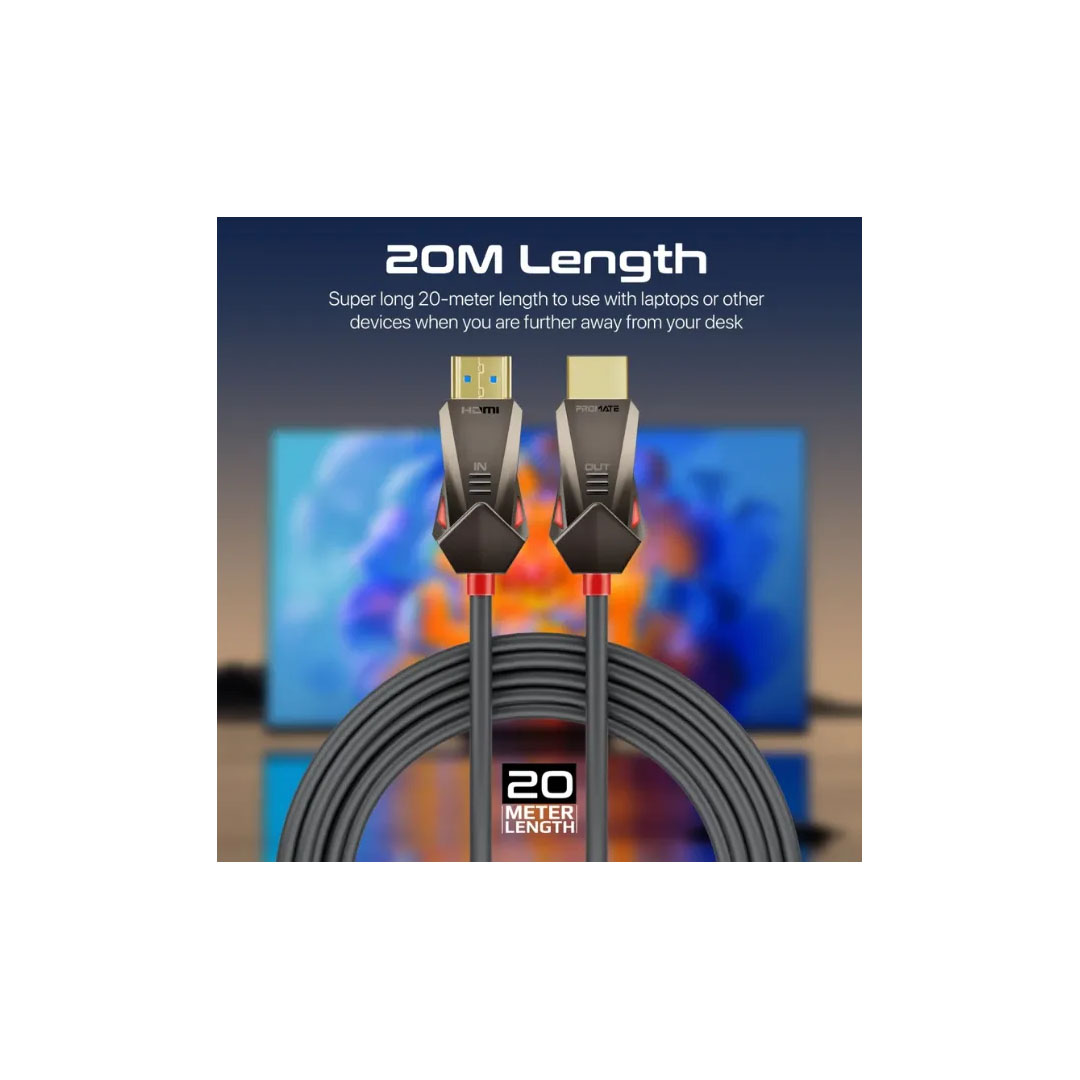 Promate ProLink4K60-20M HDMI Cable Price in Jordan Promate ProLink4K60-20M HDMI Cable - Buy Online in Jordan | OfficeJo