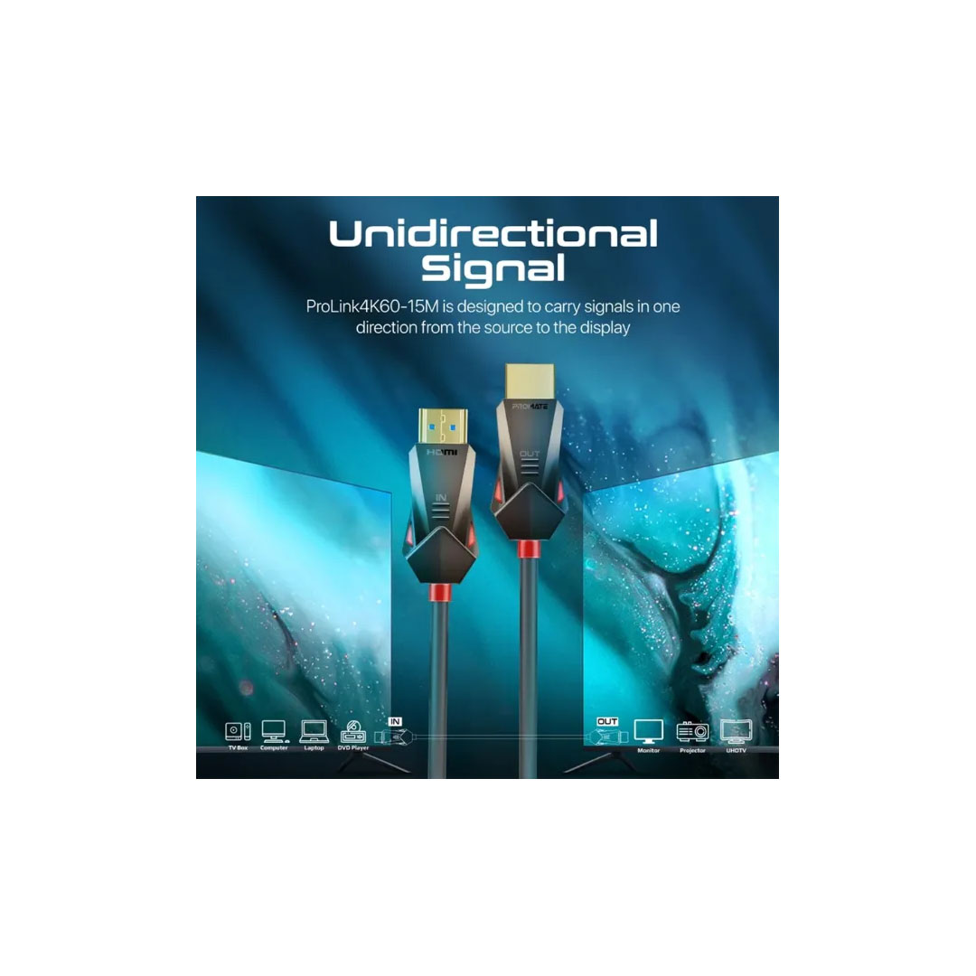 Promate ProLink4K60-15M HDMI Cable Price in Jordan Promate ProLink4K60-15M HDMI Cable - Buy Online in Jordan | OfficeJo