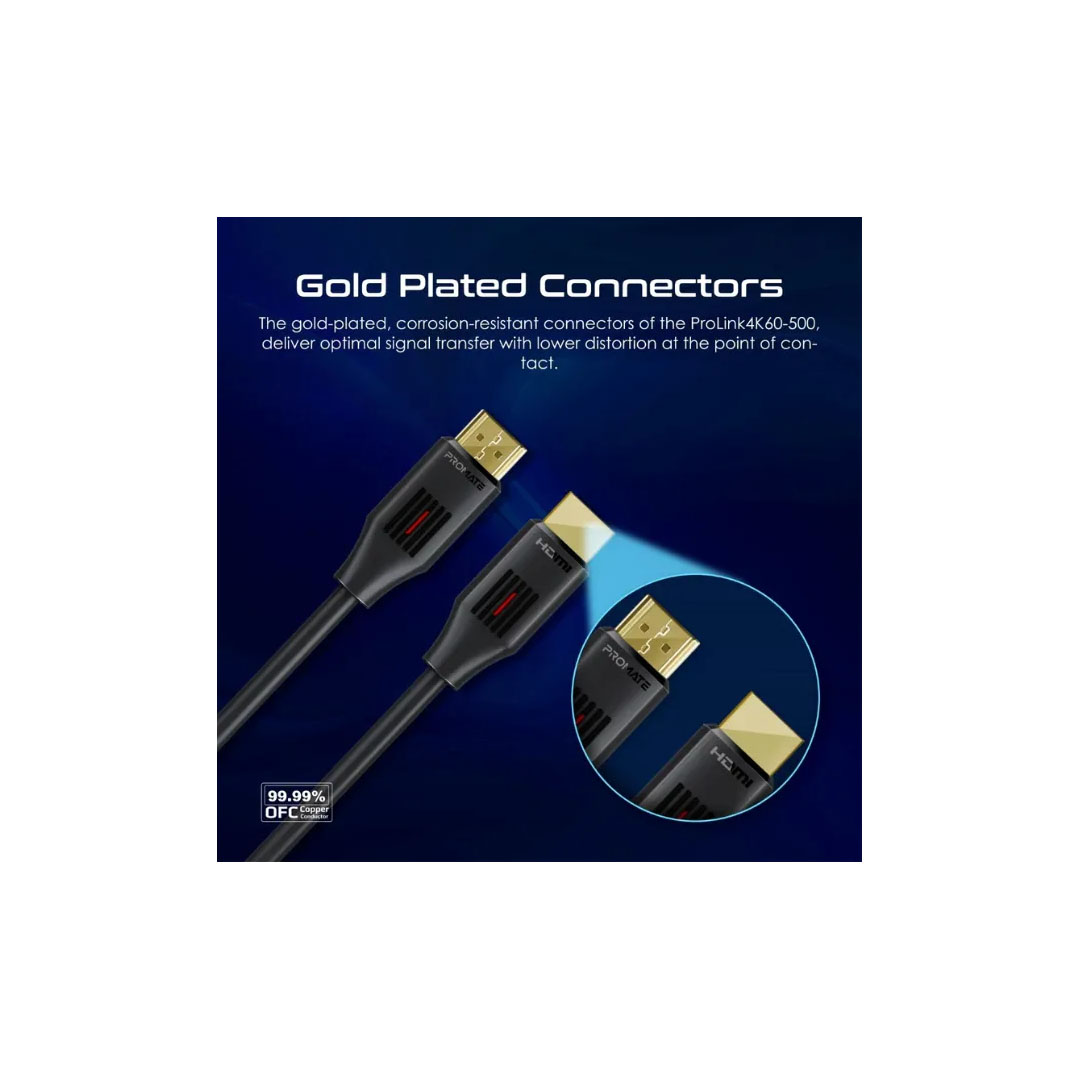 Promate ProLink4K60-500 HDMI Cable Price in Jordan Promate ProLink4K60-500 HDMI Cable - Buy Online in Jordan | OfficeJo