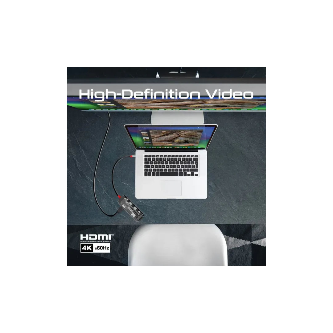 Promate Transhub-Mini, USB-C Hub 8-in-1 Price in Jordan Promate Transhub-Mini, USB-C Hub 8-in-1 - Buy Online in Jordan | OfficeJo