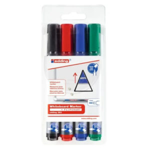 Edding 363 Whiteboard Marker Set Of 4 Colors Price in Jordan Edding 363 Whiteboard Marker Set Of 4 Colors - Buy Online in Jordan | OfficeJo