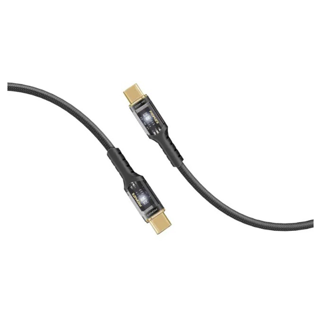 Promate Lucidline-CC120. Black, Data Sync & Charge Cable Price in Jordan Promate Lucidline-CC120. Black, Data Sync & Charge Cable - Buy Online in Jordan | OfficeJo