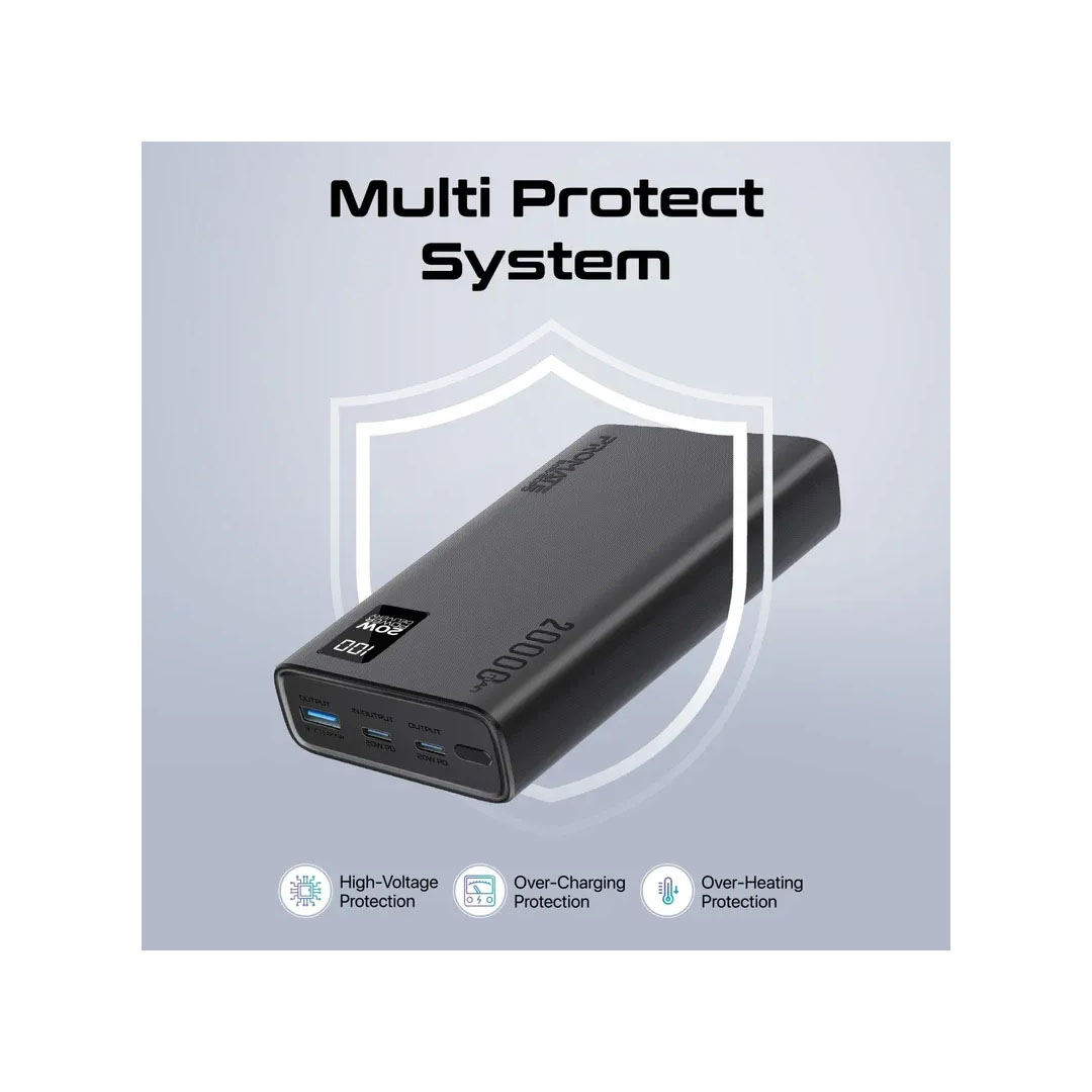 Promate Bolt-20PD.Black, Power Bank Price in Jordan Promate Bolt-20PD.Black, Power Bank - Buy Online in Jordan | OfficeJo