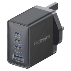 Promate GaNPort4-67PD.Black, Charger Price in Jordan Promate GaNPort4-67PD.Black, Charger - Buy Online in Jordan | OfficeJo