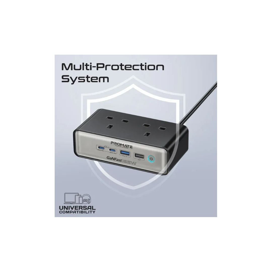 Promate PowerBrix2-GaN65, Charging Station Price in Jordan Promate PowerBrix2-GaN65, Charging Station - Buy Online in Jordan | OfficeJo