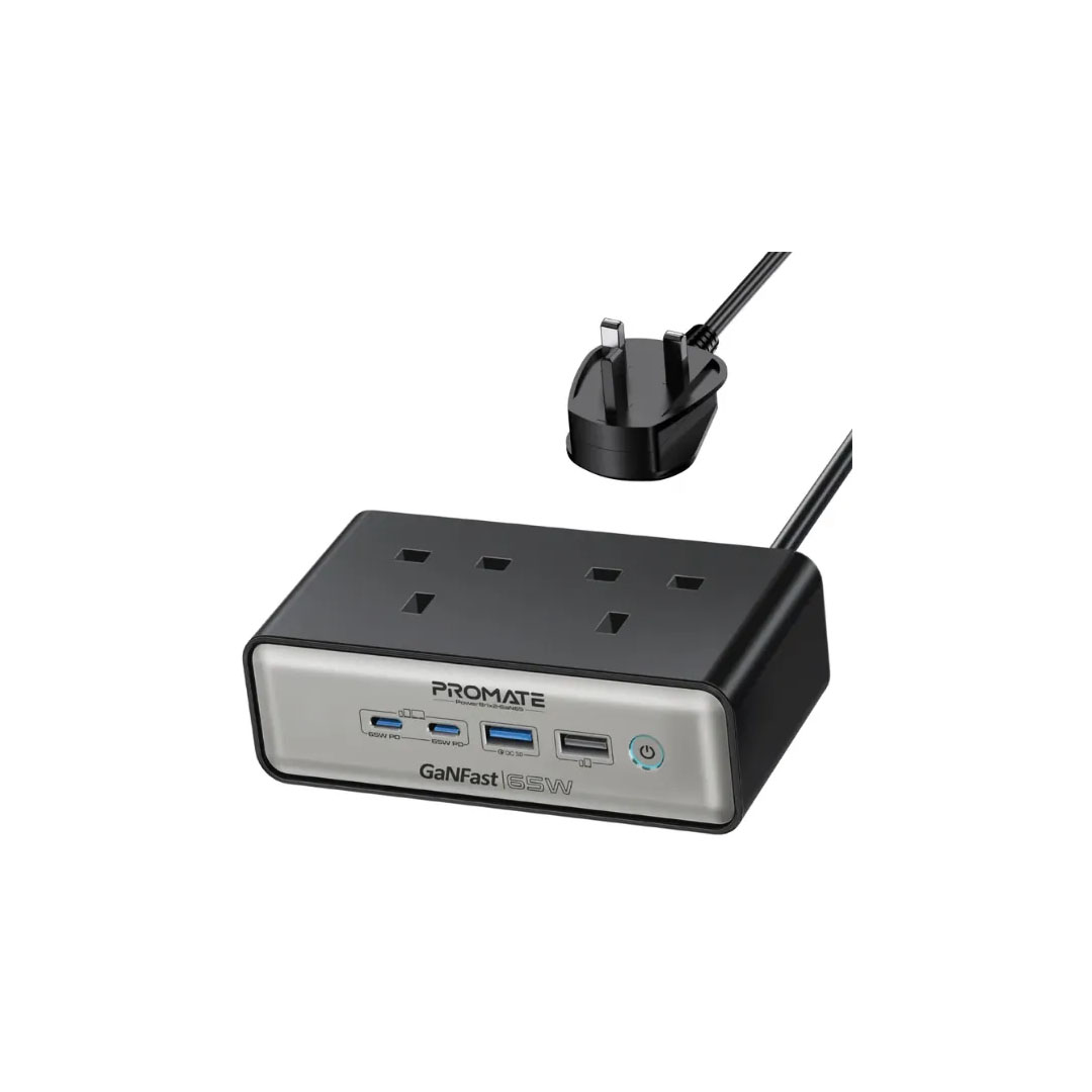 Promate PowerBrix2-GaN65, Charging Station Price in Jordan Promate PowerBrix2-GaN65, Charging Station - Buy Online in Jordan | OfficeJo