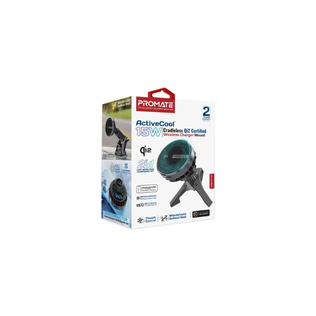 Promate MagChill-Qi2, Wireless SmartPhone Charger Price in Jordan Promate MagChill-Qi2, Wireless SmartPhone Charger - Buy Online in Jordan | OfficeJo