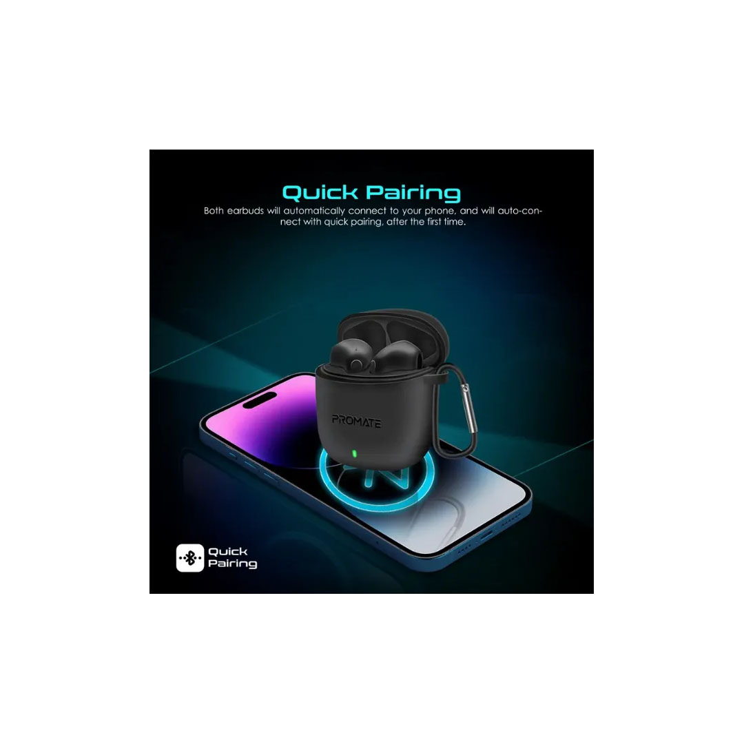 Promate Lima.Black, Wireless Earbuds Price in Jordan Promate Lima.Black, Wireless Earbuds - Buy Online in Jordan | OfficeJo