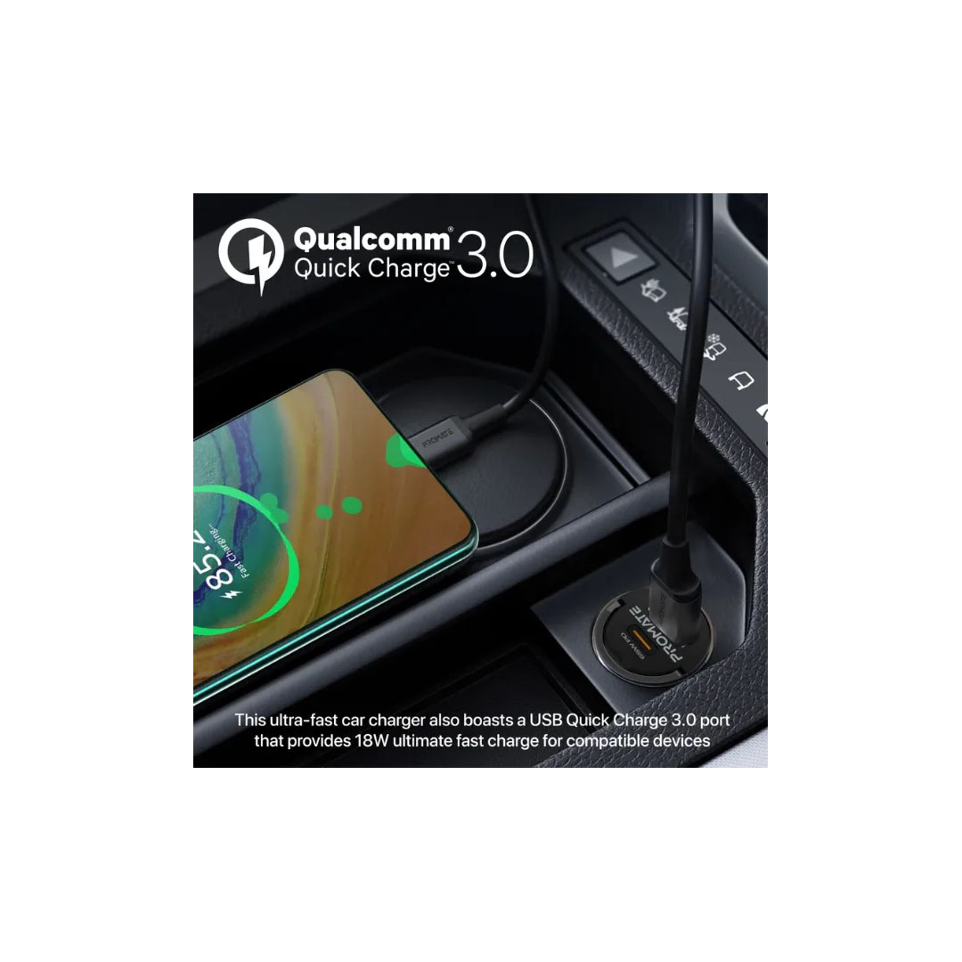 Promate TransDrive-65W, Mini Car Charger Price in Jordan Promate TransDrive-65W, Mini Car Charger - Buy Online in Jordan | OfficeJo