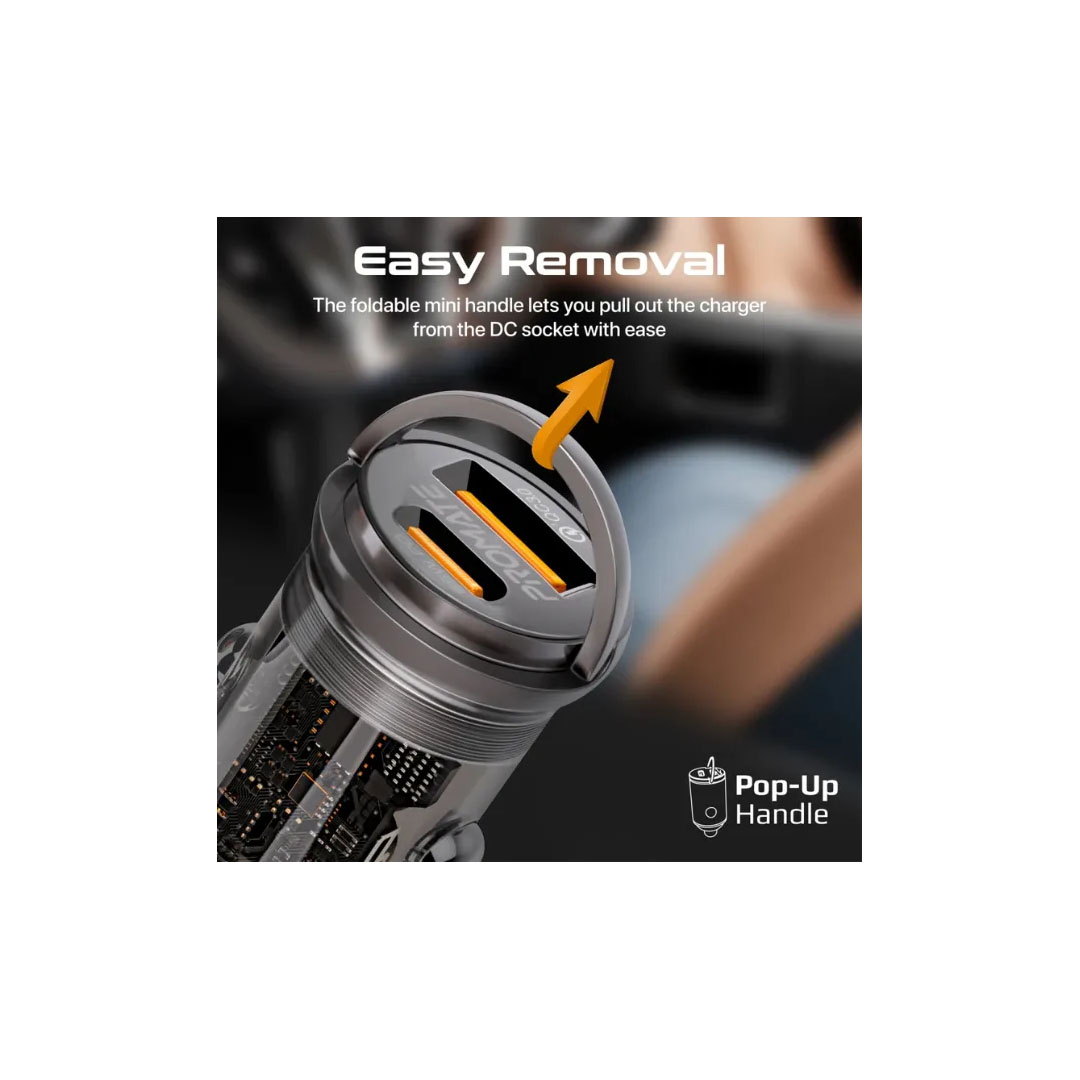 Promate TransDrive-65W, Mini Car Charger Price in Jordan Promate TransDrive-65W, Mini Car Charger - Buy Online in Jordan | OfficeJo