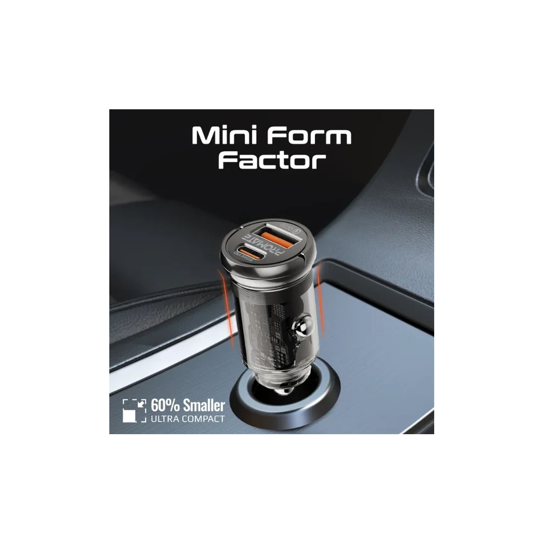 Promate TransDrive-65W, Mini Car Charger Price in Jordan Promate TransDrive-65W, Mini Car Charger - Buy Online in Jordan | OfficeJo