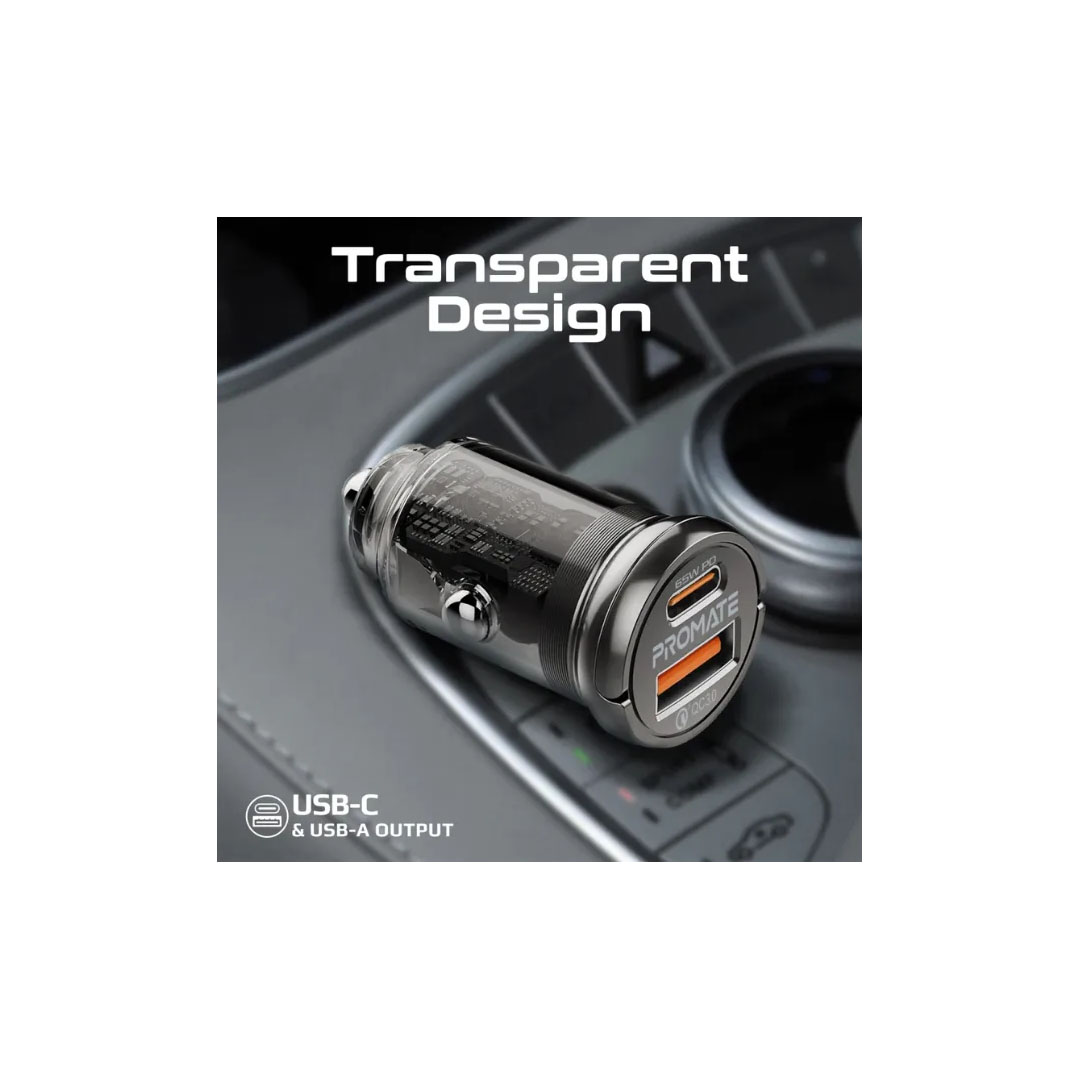 Promate TransDrive-65W, Mini Car Charger Price in Jordan Promate TransDrive-65W, Mini Car Charger - Buy Online in Jordan | OfficeJo
