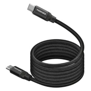 Promate Springy USB-C Cable – 60W PD, 480Mbps, 1.2m, Self-Organizing Magnetic Price in Jordan Promate Springy USB-C Cable – 60W PD, 480Mbps, 1.2m, Self-Organizing Magnetic - Buy Online in Jordan | OfficeJo