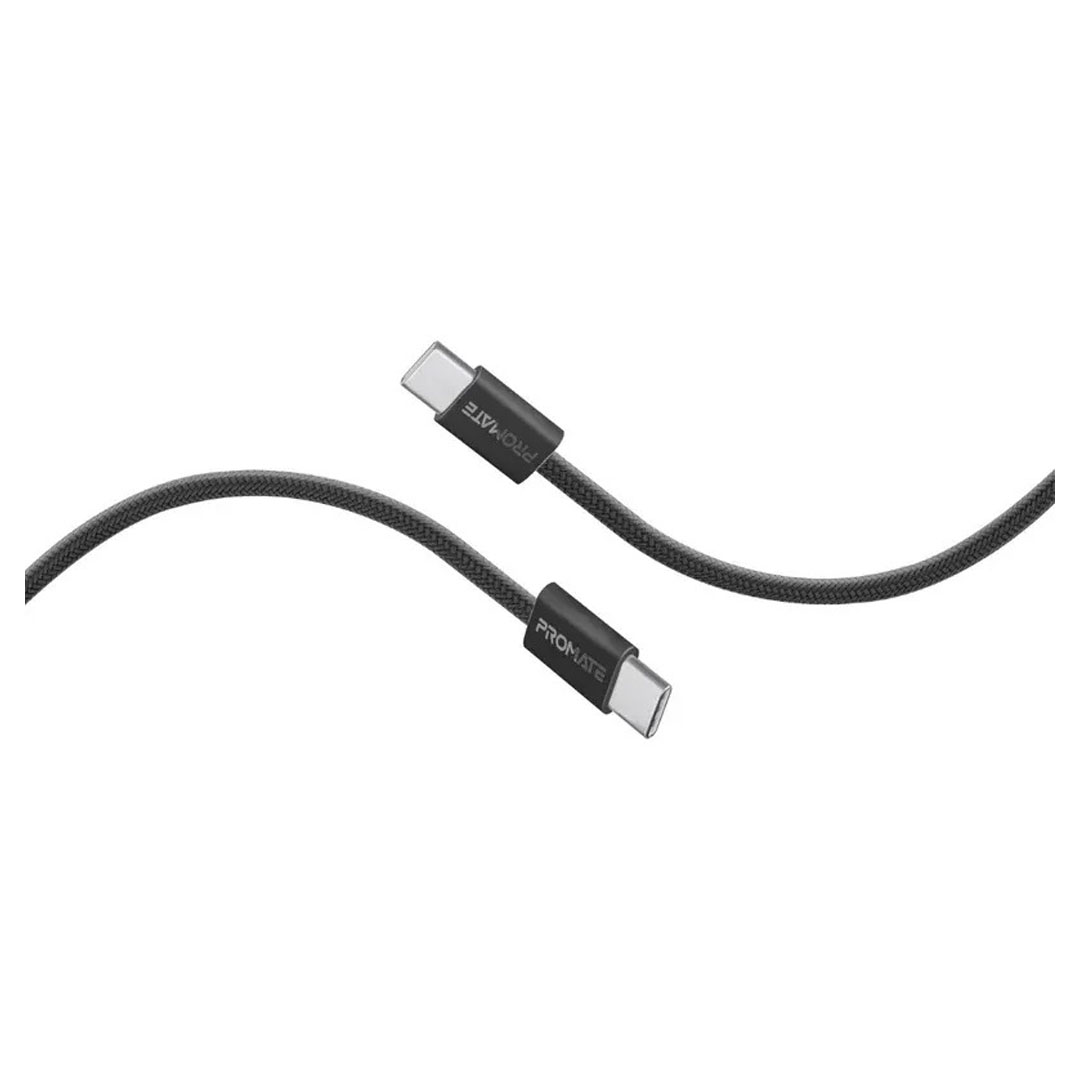 Promate EcoLine USB-C Cable – 60W PD, 480Mbps, 200cm Price in Jordan Promate EcoLine USB-C Cable – 60W PD, 480Mbps, 200cm - Buy Online in Jordan | OfficeJo