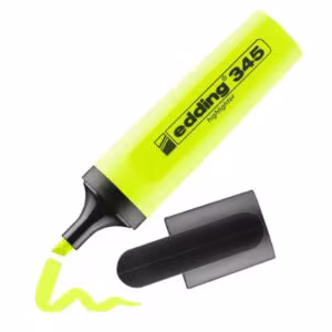 Edding 345 Highlighter Yellow – Chisel Nib, 2-5mm Stroke, Water-Based Neon Ink Price in Jordan Edding 345 Highlighter Yellow – Chisel Nib, 2-5mm Stroke, Water-Based Neon Ink - Buy Online in Jordan | OfficeJo