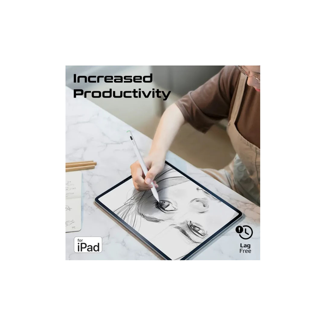 Promate Quill-3 Active Stylus Pen – Palm Rejection, Bluetooth 5.1, 10-12Hr Battery Price in Jordan Promate Quill-3 Active Stylus Pen – Palm Rejection, Bluetooth 5.1, 10-12Hr Battery - Buy Online in Jordan | OfficeJo