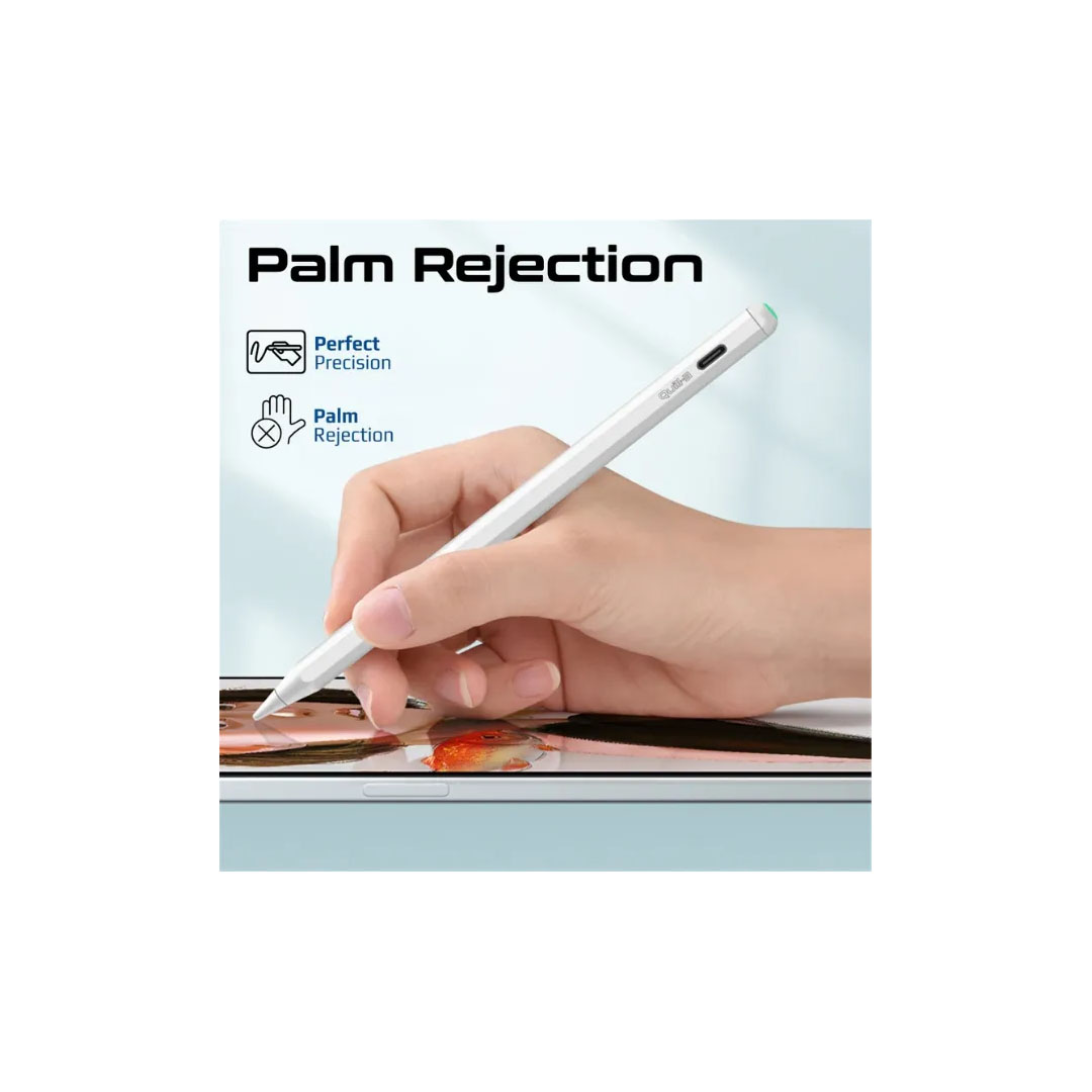 Promate Quill-3 Active Stylus Pen – Palm Rejection, Bluetooth 5.1, 10-12Hr Battery Price in Jordan Promate Quill-3 Active Stylus Pen – Palm Rejection, Bluetooth 5.1, 10-12Hr Battery - Buy Online in Jordan | OfficeJo