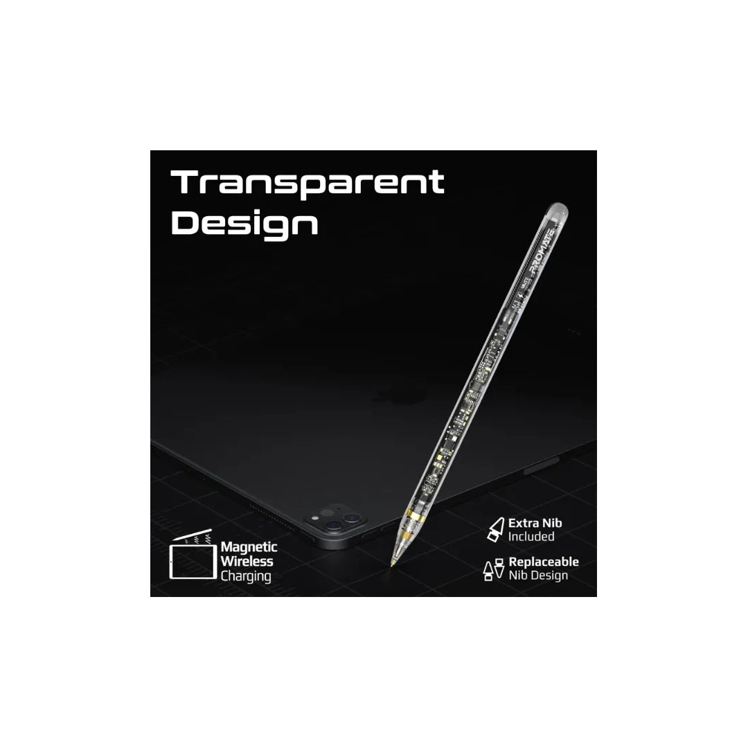 Promate Transpen Active Stylus Pen – Bluetooth 5.0, Palm Rejection, 8Hr Battery Price in Jordan Promate Transpen Active Stylus Pen – Bluetooth 5.0, Palm Rejection, 8Hr Battery - Buy Online in Jordan | OfficeJo