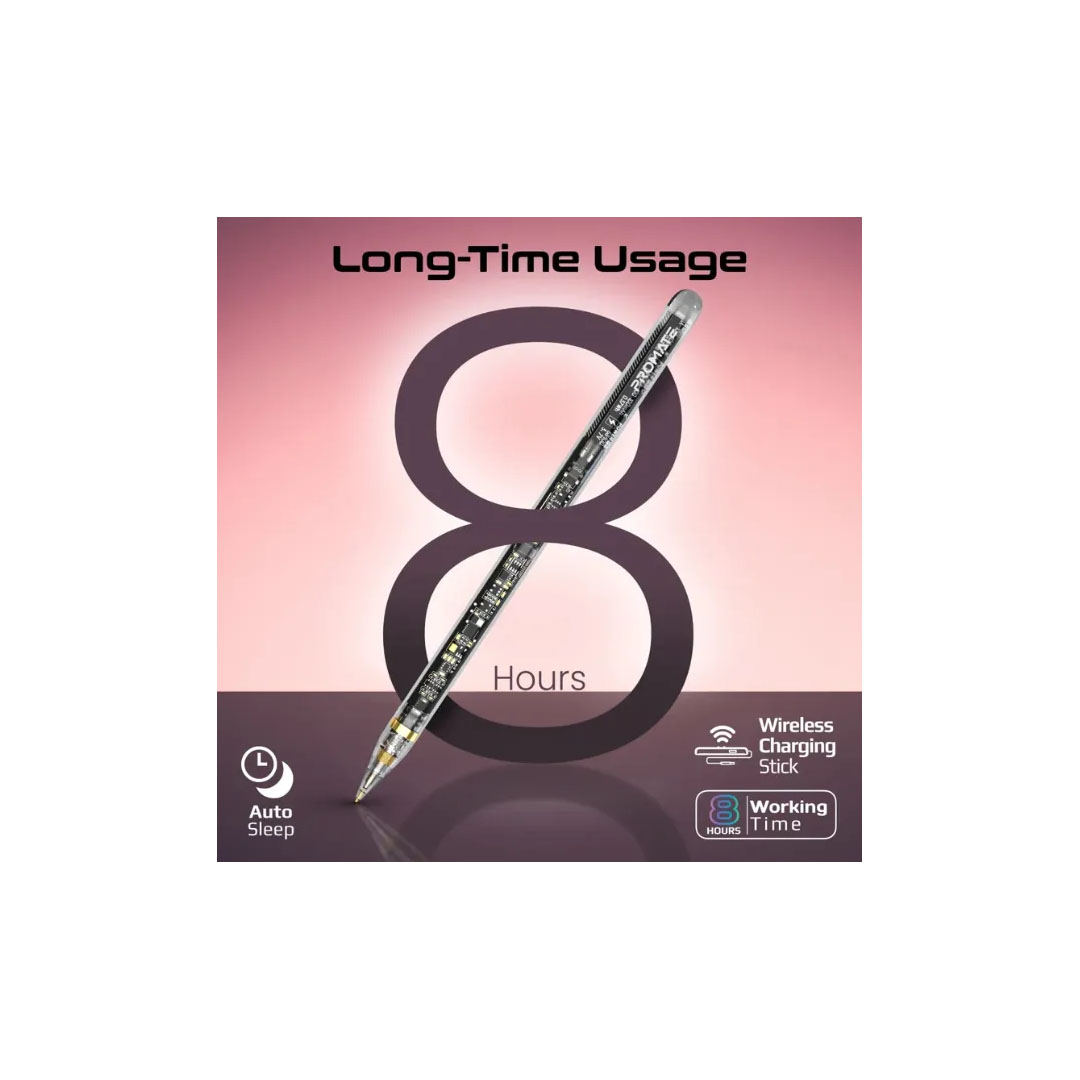 Promate Transpen Active Stylus Pen – Bluetooth 5.0, Palm Rejection, 8Hr Battery Price in Jordan Promate Transpen Active Stylus Pen – Bluetooth 5.0, Palm Rejection, 8Hr Battery - Buy Online in Jordan | OfficeJo