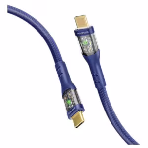 Promate TransLine-CC200 USB-C Cable – 60W Power Delivery, 480Mbps, 1.2m Price in Jordan Promate TransLine-CC200 USB-C Cable – 60W Power Delivery, 480Mbps, 1.2m - Buy Online in Jordan | OfficeJo