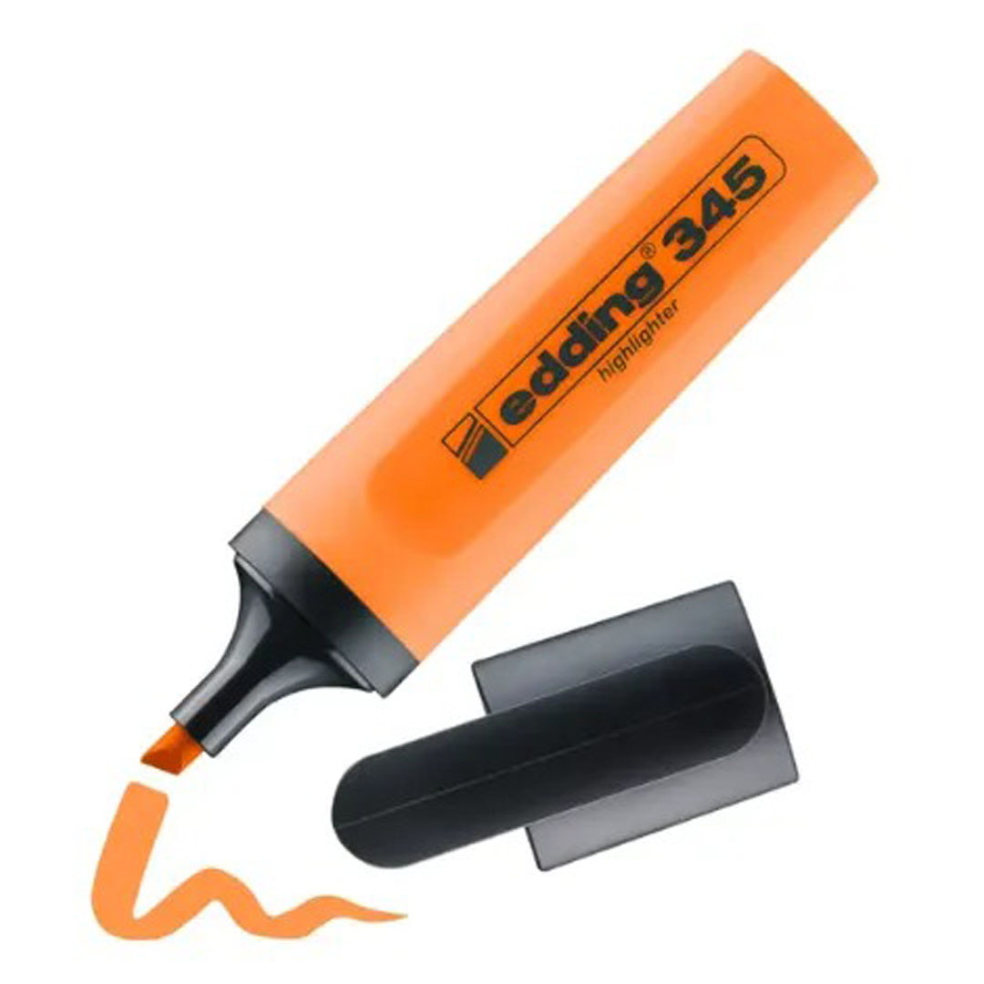 Edding 345 Highlighter Orange – Chisel Nib, 2-5mm Stroke, Water-Based Neon Ink Price in Jordan Edding 345 Highlighter Orange – Chisel Nib, 2-5mm Stroke, Water-Based Neon Ink - Buy Online in Jordan | OfficeJo