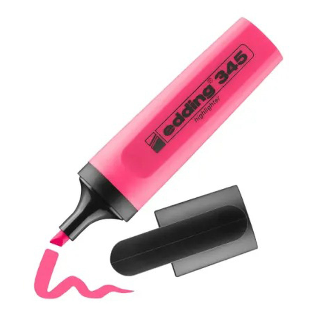 Edding 345 Highlighter – Pink Price in Jordan Edding 345 Highlighter – Pink - Buy Online in Jordan | OfficeJo