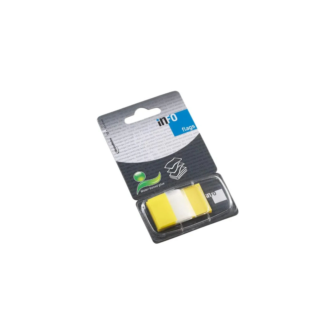 Info Flags Sticky Notes Colored Transparent – 25x43mm, 50 Sheets, Writeable PET Film Price in Jordan Info Flags Sticky Notes Colored Transparent – 25x43mm, 50 Sheets, Writeable PET Film - Buy Online in Jordan | OfficeJo