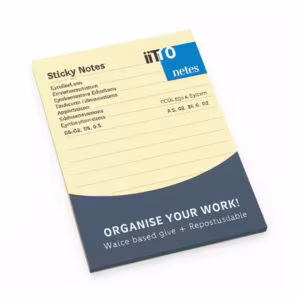 Info Lined Sticky Notes 4x6 – Extra Strong Adhesive, 100 Sheets, Pink, Made in Germany - Buy Online in Jordan | OfficeJo