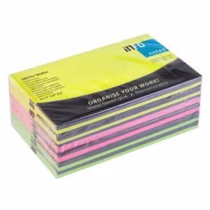 Info Sticky Note 5x3 – Extra Strong Adhesive, 6 Colors, 100 Sheets, Made in Germany - Buy Online in Jordan | OfficeJo