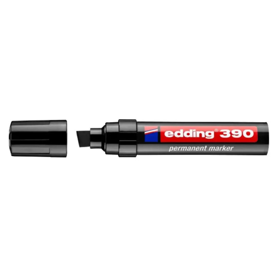 Edding 390 Permanent Marker – Chisel Nib 4-12mm, Waterproof, Low-Odour, Made in Germany Price in Jordan Edding 390 Permanent Marker – Chisel Nib 4-12mm, Waterproof, Low-Odour, Made in Germany - Buy Online in Jordan | OfficeJo