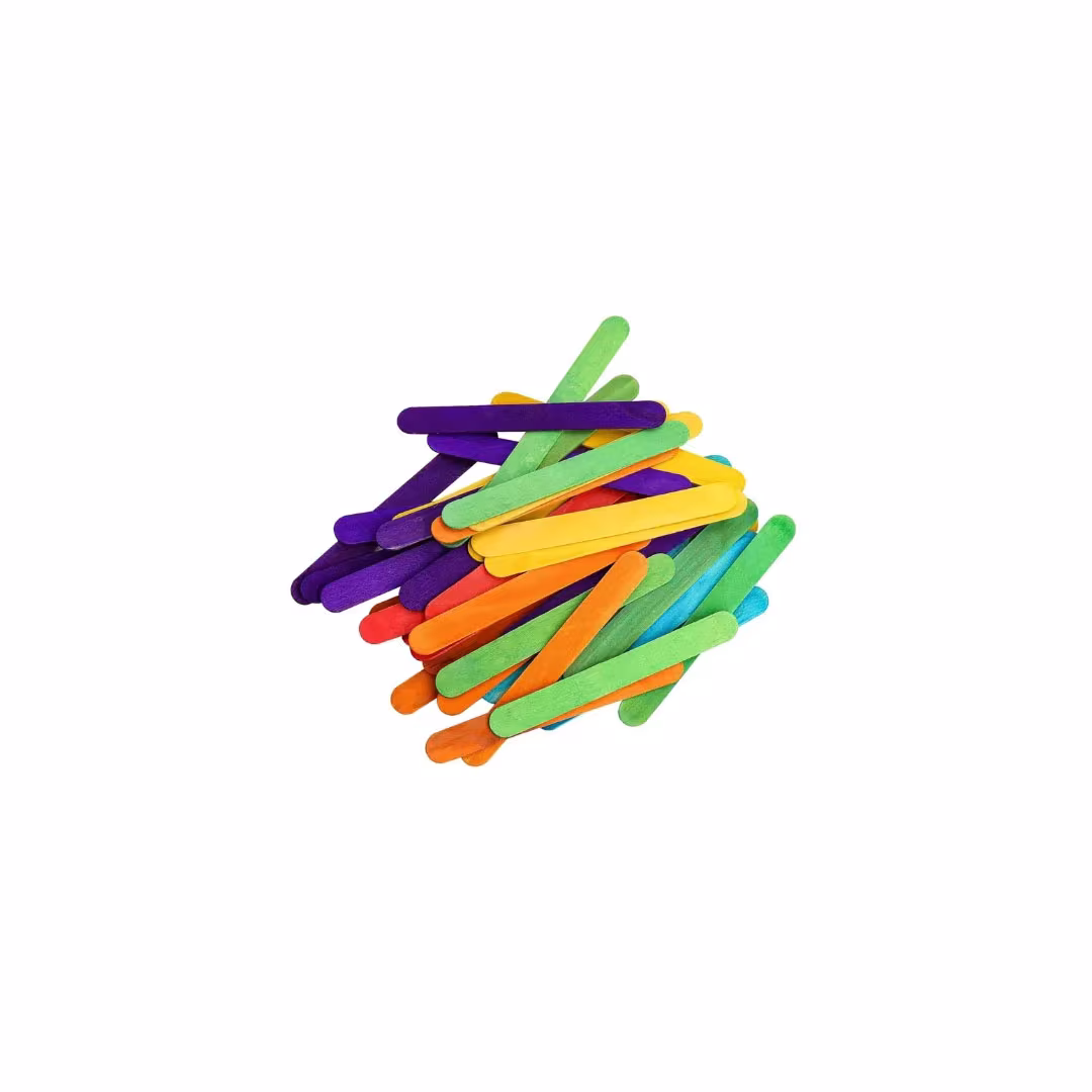 Colored Wooden Ice Cream Sticks – Pack of 50, Craft & Educational Tool Price in Jordan Colored Wooden Ice Cream Sticks – Pack of 50, Craft & Educational Tool - Buy Online in Jordan | OfficeJo