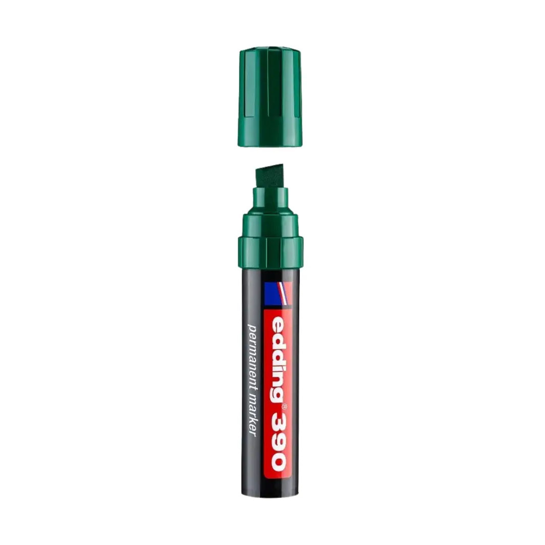 Edding 390 Permanent Marker – Green, Chisel Nib 4-12mm, Waterproof, Made in Germany Price in Jordan Edding 390 Permanent Marker – Green, Chisel Nib 4-12mm, Waterproof, Made in Germany - Buy Online in Jordan | OfficeJo