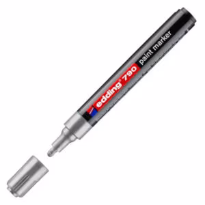 Edding 790 Paint Marker Silver – Opaque, Permanent, 2-3mm Stroke, Made in Germany - Buy Online in Jordan | OfficeJo