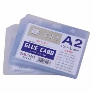 Badge A2 Name Tag – Pack of 20, Transparent Plastic, Horizontal, 10.6x8.2cm Price in Jordan Badge A2 Name Tag – Pack of 20, Transparent Plastic, Horizontal, 10.6x8.2cm - Buy Online in Jordan | OfficeJo