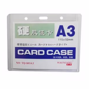 Badge A3 Name Badge – Pack of 20, Transparent Plastic, Horizontal, 11.5x9.2cm Price in Jordan Badge A3 Name Badge – Pack of 20, Transparent Plastic, Horizontal, 11.5x9.2cm - Buy Online in Jordan | OfficeJo