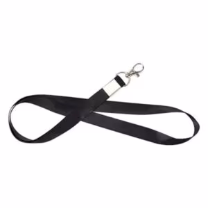 Nylon Lanyard & Metal Trigger Clip – Black, 1.5cm Strap, Pack of 50 - Buy Online in Jordan | OfficeJo