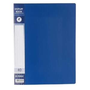 Clear Display Book A4 – 40 U Pockets, Transparent Folders, Long-Term Use - Buy Online in Jordan | OfficeJo