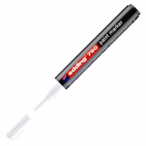 Edding 790 Paint Marker White – Opaque, Permanent, 2-3mm Stroke, Made in Germany Price in Jordan Edding 790 Paint Marker White – Opaque, Permanent, 2-3mm Stroke, Made in Germany - Buy Online in Jordan | OfficeJo