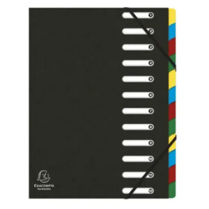 Multipart File for A4 Documents – 12 Sections, Expanding Spine, Elastic Closure Price in Jordan Multipart File for A4 Documents – 12 Sections, Expanding Spine, Elastic Closure - Buy Online in Jordan | OfficeJo