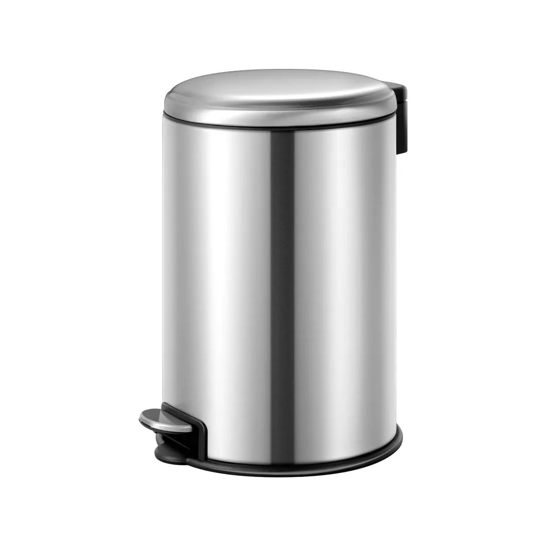 Stainless Steel Rectangular Waste Bin 12L – Soft Close, Fingerprint Resistant Price in Jordan Stainless Steel Rectangular Waste Bin 12L – Soft Close, Fingerprint Resistant - Buy Online in Jordan | OfficeJo