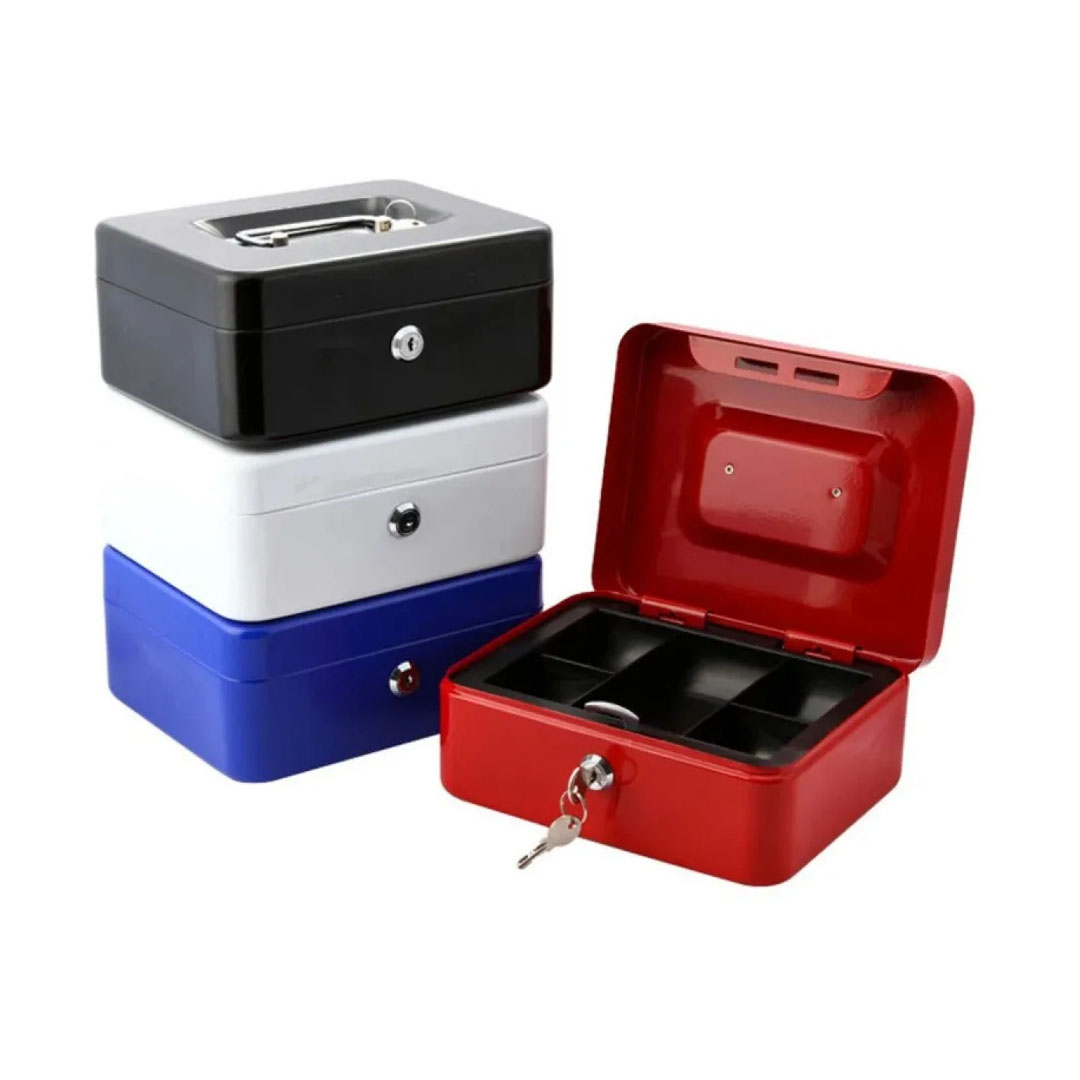Cash Box Small – Key Lock, 150x120x80mm, Commercial & Home Use Price in Jordan Cash Box Small – Key Lock, 150x120x80mm, Commercial & Home Use - Buy Online in Jordan | OfficeJo