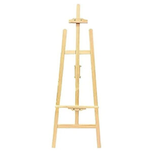 Wooden Easel Canvas Display Stand – 90cm Height, Up to 90x120cm Canvas, Wood - Buy Online in Jordan | OfficeJo