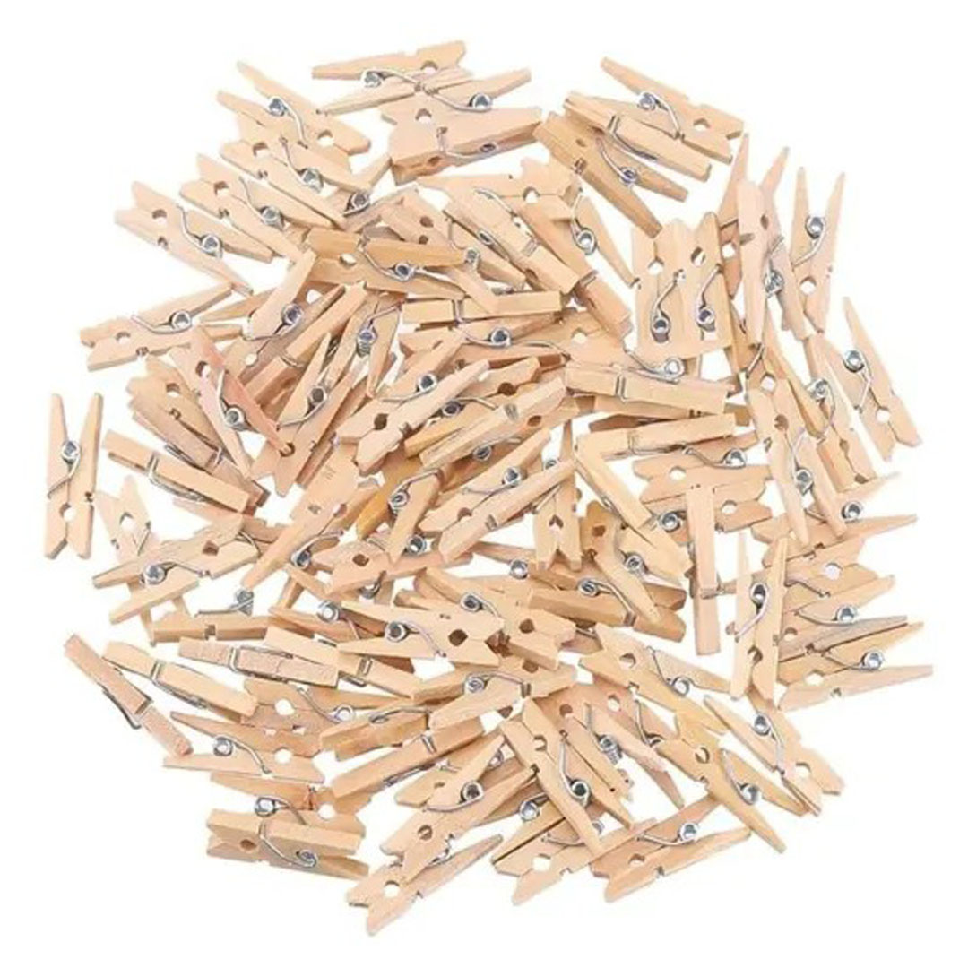 Wooden Clips Mini For Crafts – Strong Wood, Versatile, Ideal for Scrapbooks & Cards Price in Jordan Wooden Clips Mini For Crafts – Strong Wood, Versatile, Ideal for Scrapbooks & Cards - Buy Online in Jordan | OfficeJo