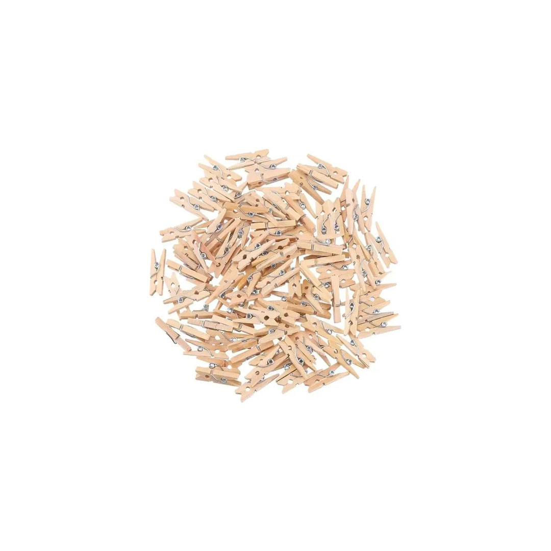 Wooden Clips Mini For Crafts – Strong Wood, Versatile, Ideal for Scrapbooks & Cards Price in Jordan Wooden Clips Mini For Crafts – Strong Wood, Versatile, Ideal for Scrapbooks & Cards - Buy Online in Jordan | OfficeJo
