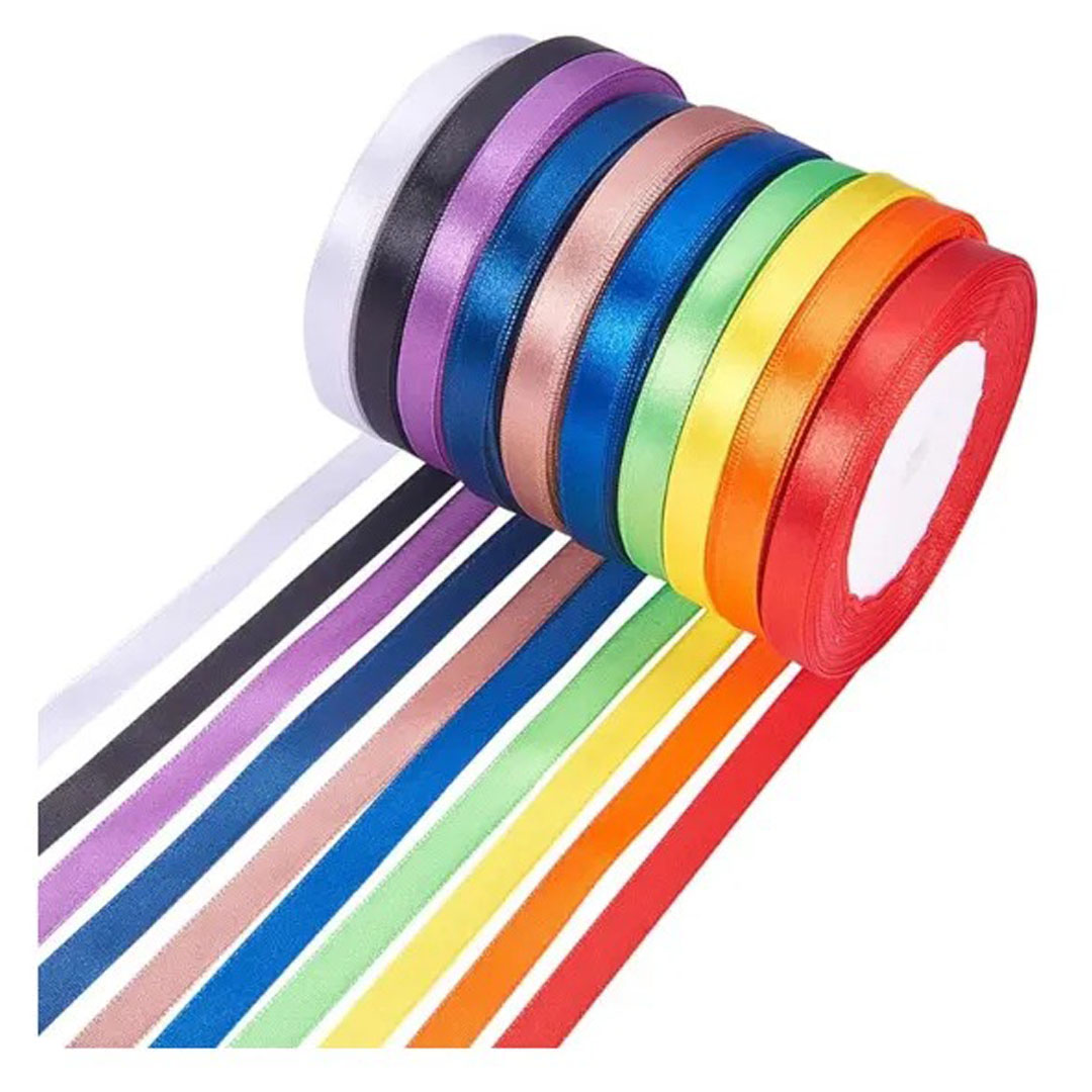 Satin Ribbon Multi Colors – 1cm Width, 25 Yards, Crafts Price in Jordan Satin Ribbon Multi Colors – 1cm Width, 25 Yards, Crafts - Buy Online in Jordan | OfficeJo