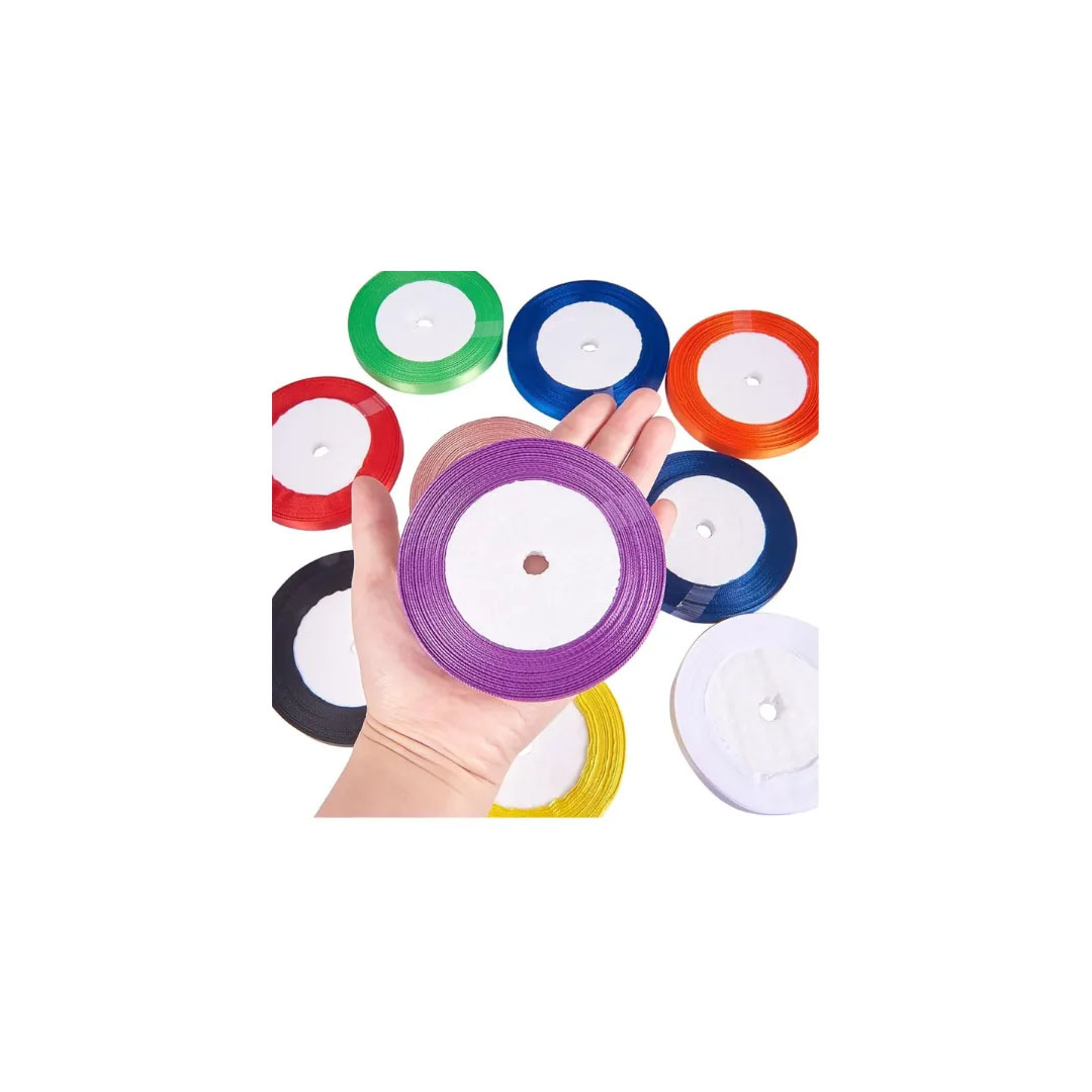 Satin Ribbon Multi Colors – 1cm Width, 25 Yards, Crafts Price in Jordan Satin Ribbon Multi Colors – 1cm Width, 25 Yards, Crafts - Buy Online in Jordan | OfficeJo