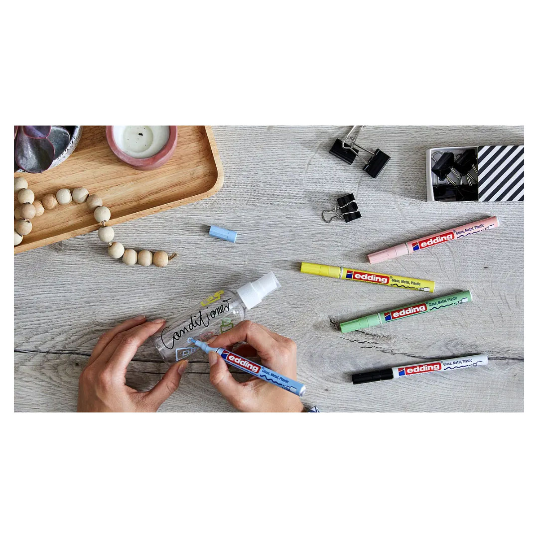 Edding 751 Paint Marker Silver – 1-2mm Stroke, Heat-Resistant to 1000°C, Made in Germany Price in Jordan Edding 751 Paint Marker Silver – 1-2mm Stroke, Heat-Resistant to 1000°C, Made in Germany - Buy Online in Jordan | OfficeJo