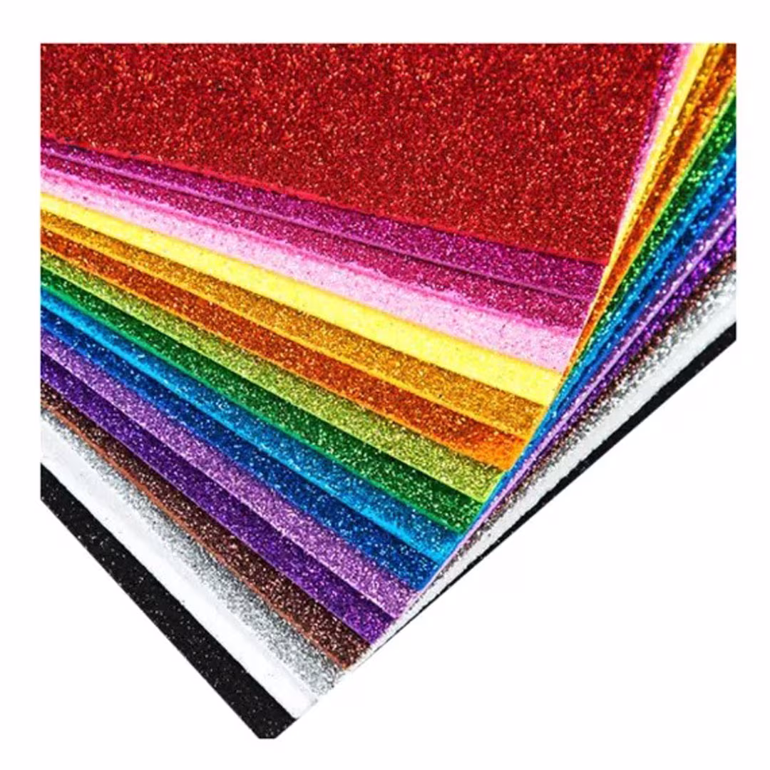 Glitter Foam Sheets A4 – Multi Colors, Pack of 10, Flexible & Soft Price in Jordan Glitter Foam Sheets A4 – Multi Colors, Pack of 10, Flexible & Soft - Buy Online in Jordan | OfficeJo
