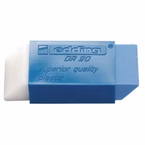 Edding DR20 Eraser – Dual-End, Pencil & Ink Erasing, Made in Germany Price in Jordan Edding DR20 Eraser – Dual-End, Pencil & Ink Erasing, Made in Germany - Buy Online in Jordan | OfficeJo